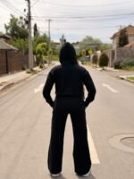 BUZO NEGRO ESTILO ZARA TENDENCIA - Imagen 2